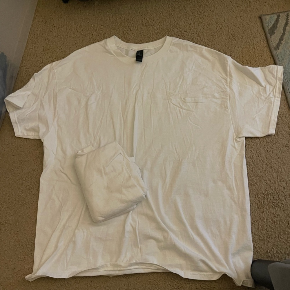 Gildan Heavy Cotton Shirts - White